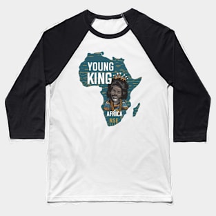 Young King Africa Baseball T-Shirt